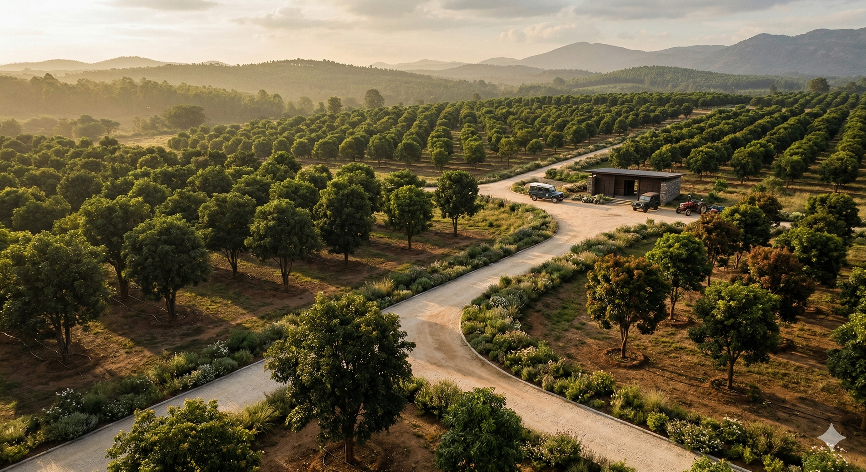 Farmland plots at Greenwood