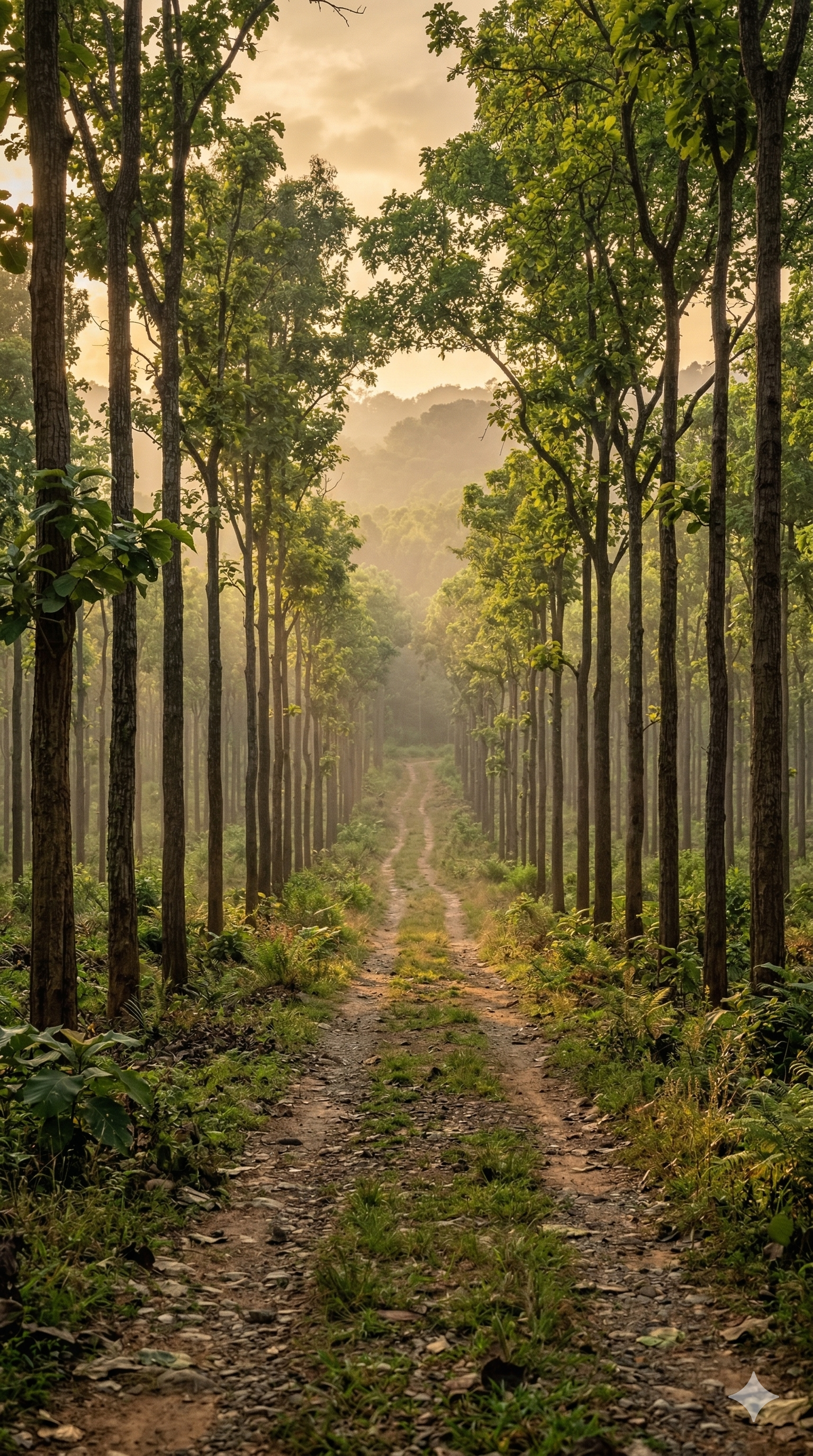 Sandalwood trees at Greenwood estate